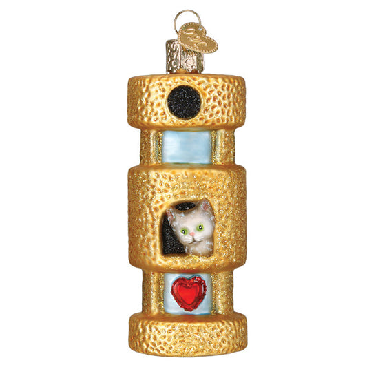 Pendente “Cat Tower” – Ornamento Decorativo para Amantes de Gatos
